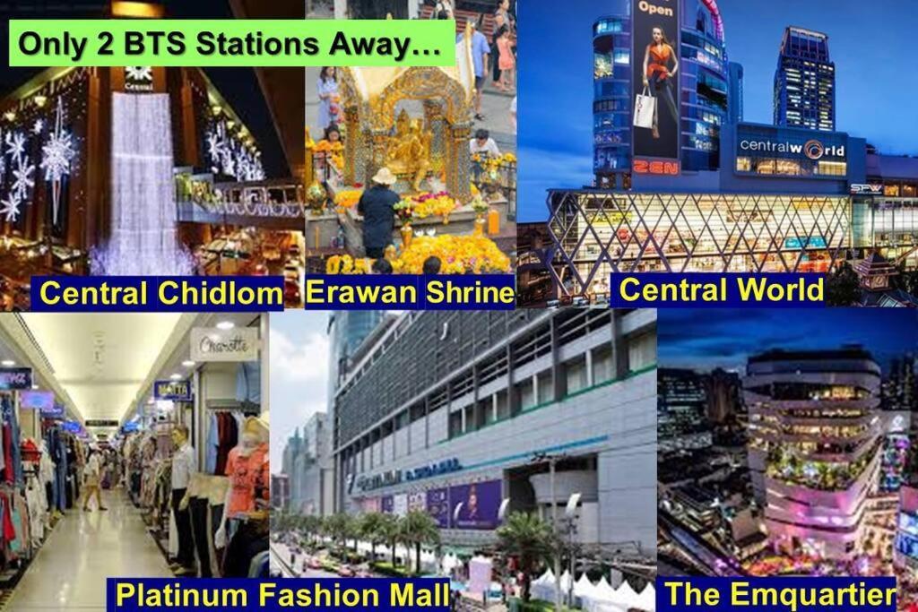 At Nana-5Bed, City Center, Nana Bts, Mbk, Central World, Siam Bangkok Bagian luar foto